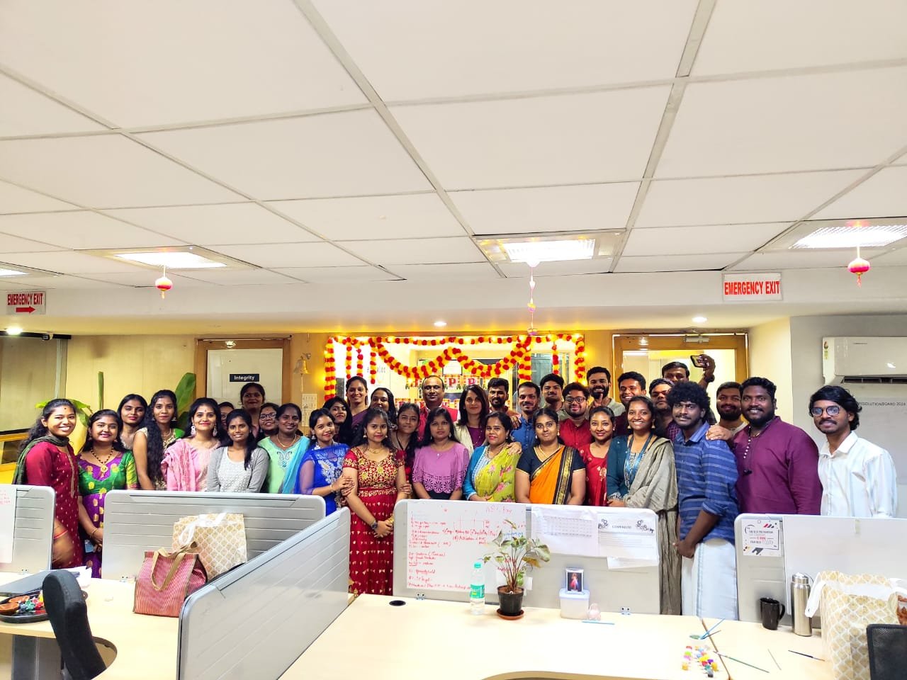 Partners Building Business Illustration