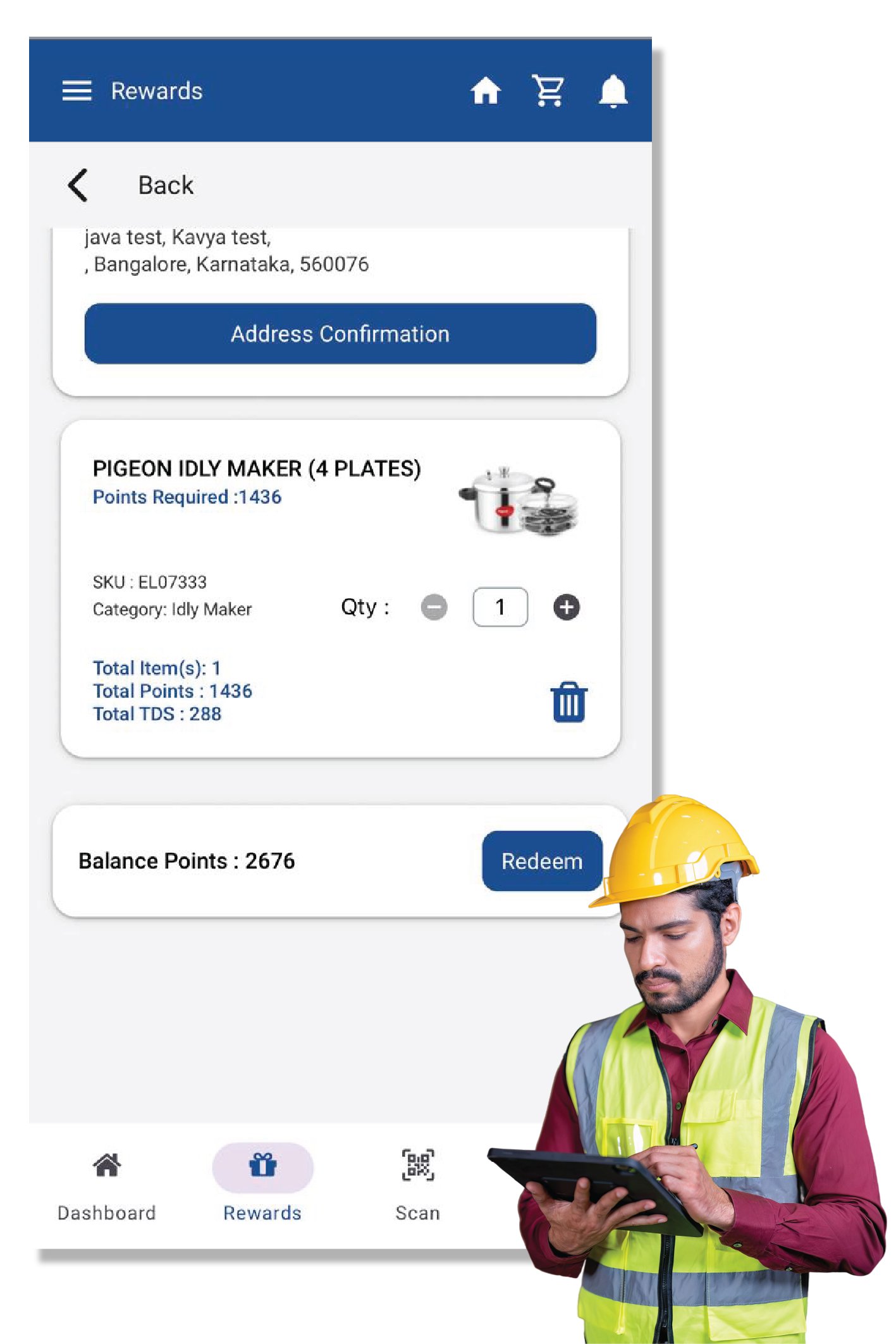 Configuration interface